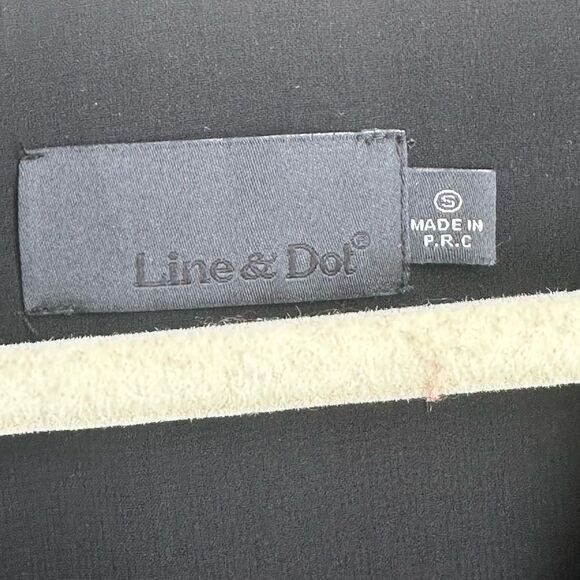 Revolve Line & Dot Little Black Mini Dress S - Picture 6 of 6